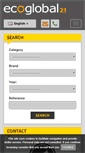 Mobile Screenshot of ecoglobal21.com